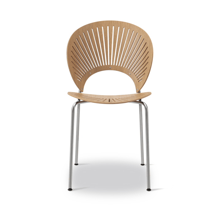 Trinidad 3398 stoel - Oiled oak-roestvast staal borstelen - Fredericia Furniture