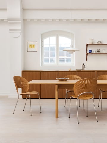 Trinidad 3398 stoel - Oiled oak-roestvast staal borstelen - Fredericia Furniture
