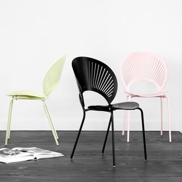 Trinidad 3398 stoel - Zwart gebeitst essen-voet zwart - Fredericia Furniture