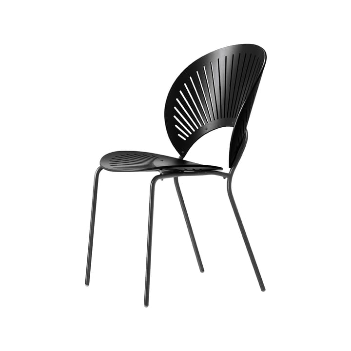 Trinidad 3398 stoel - Zwart gebeitst essen-voet zwart - Fredericia Furniture