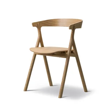 Yksi 3340 stoel - Gelakt eiken - Fredericia Furniture