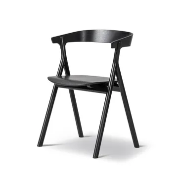 Yksi 3340 stoel - Zwart gelakte eik - Fredericia Furniture