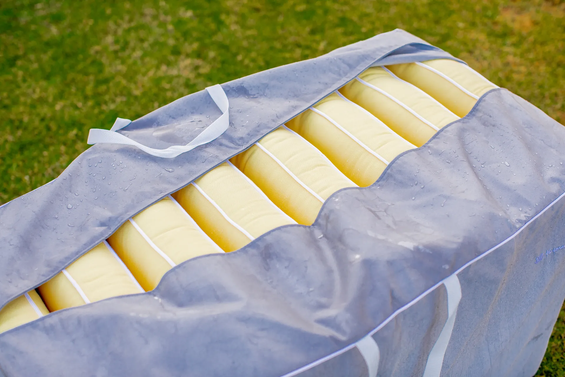 01 regenhoes voor zitkussen 55, Grijs Fri Form