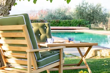 05 fauteuil - Teak - Fri Form