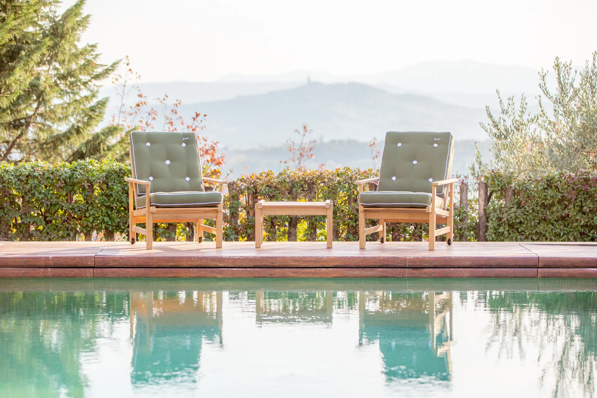 05 fauteuil, Teak Fri Form