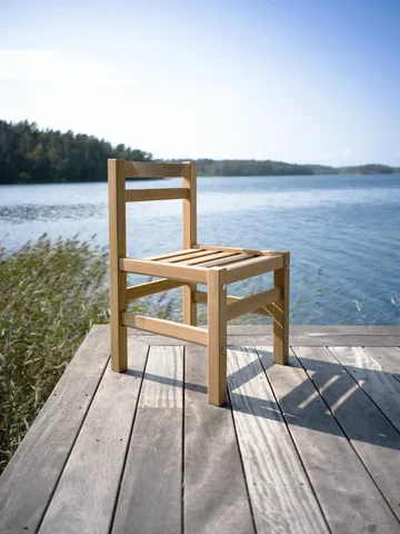 06 stoel - Teak - Fri Form