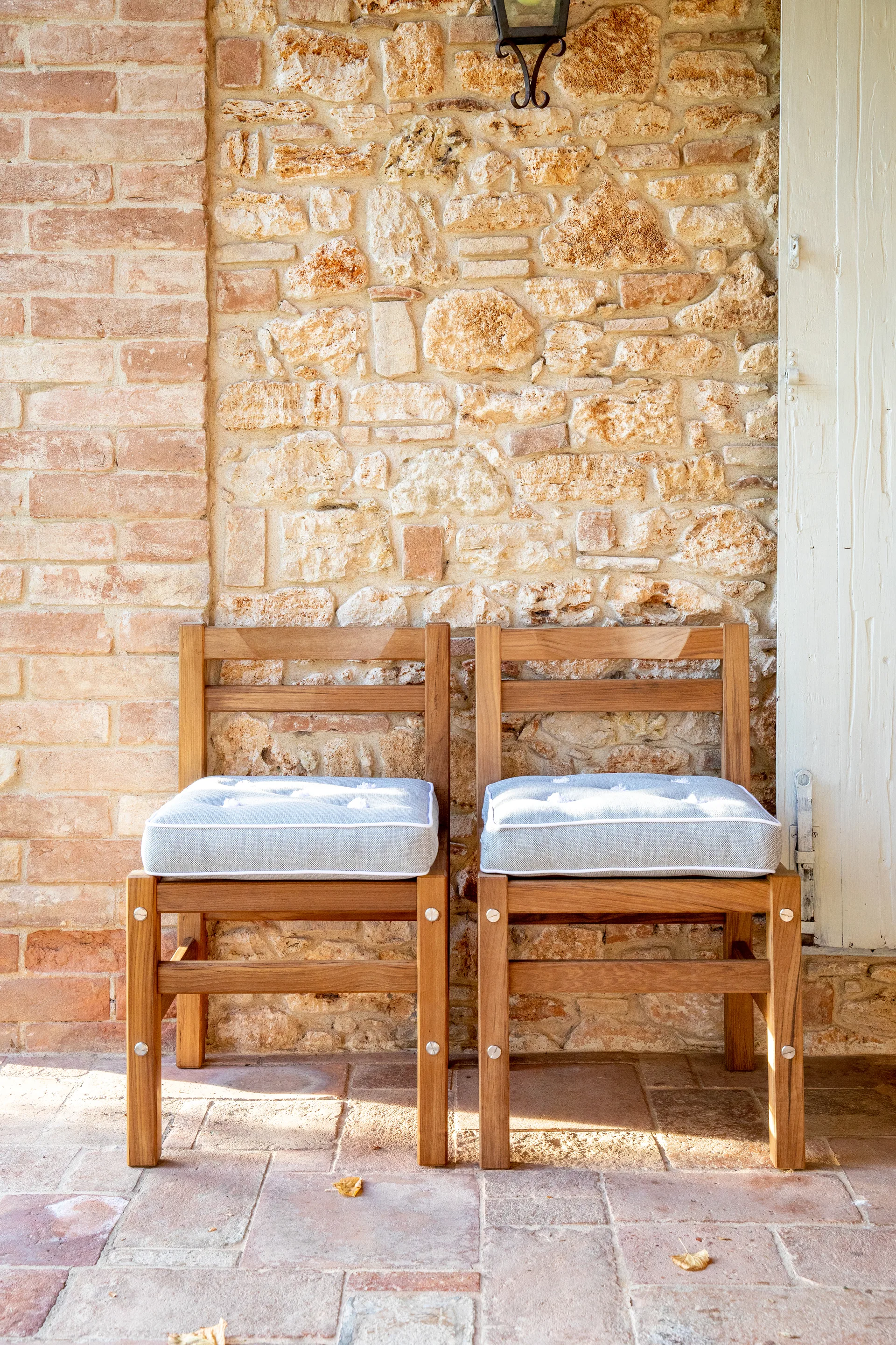 06 stoel, Teak Fri Form