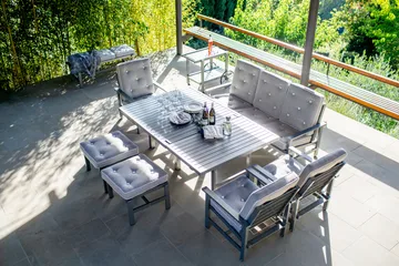 09 bank - Grijs, 3-zits - Fri Form