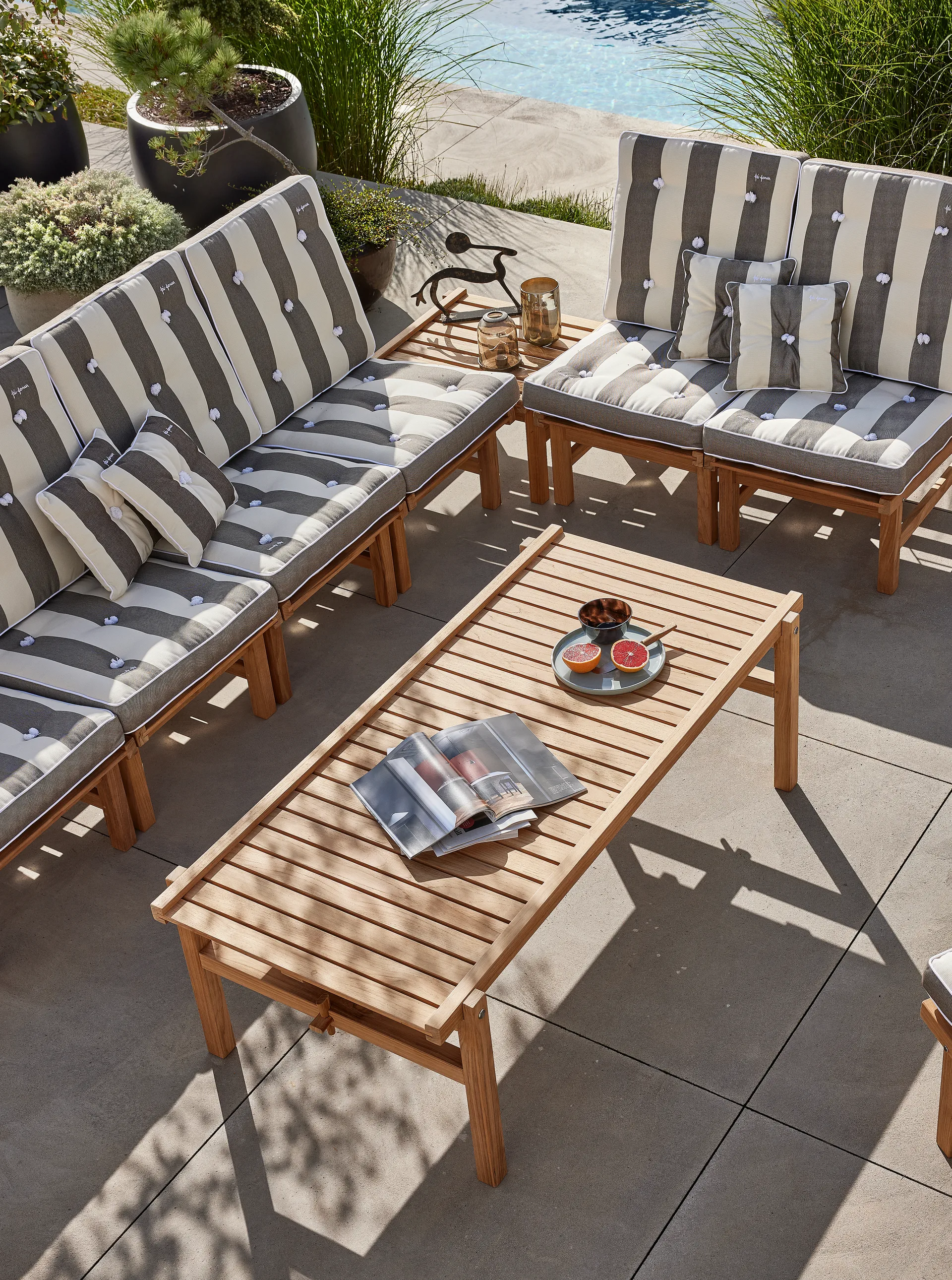 10 fauteuil, Teak Fri Form