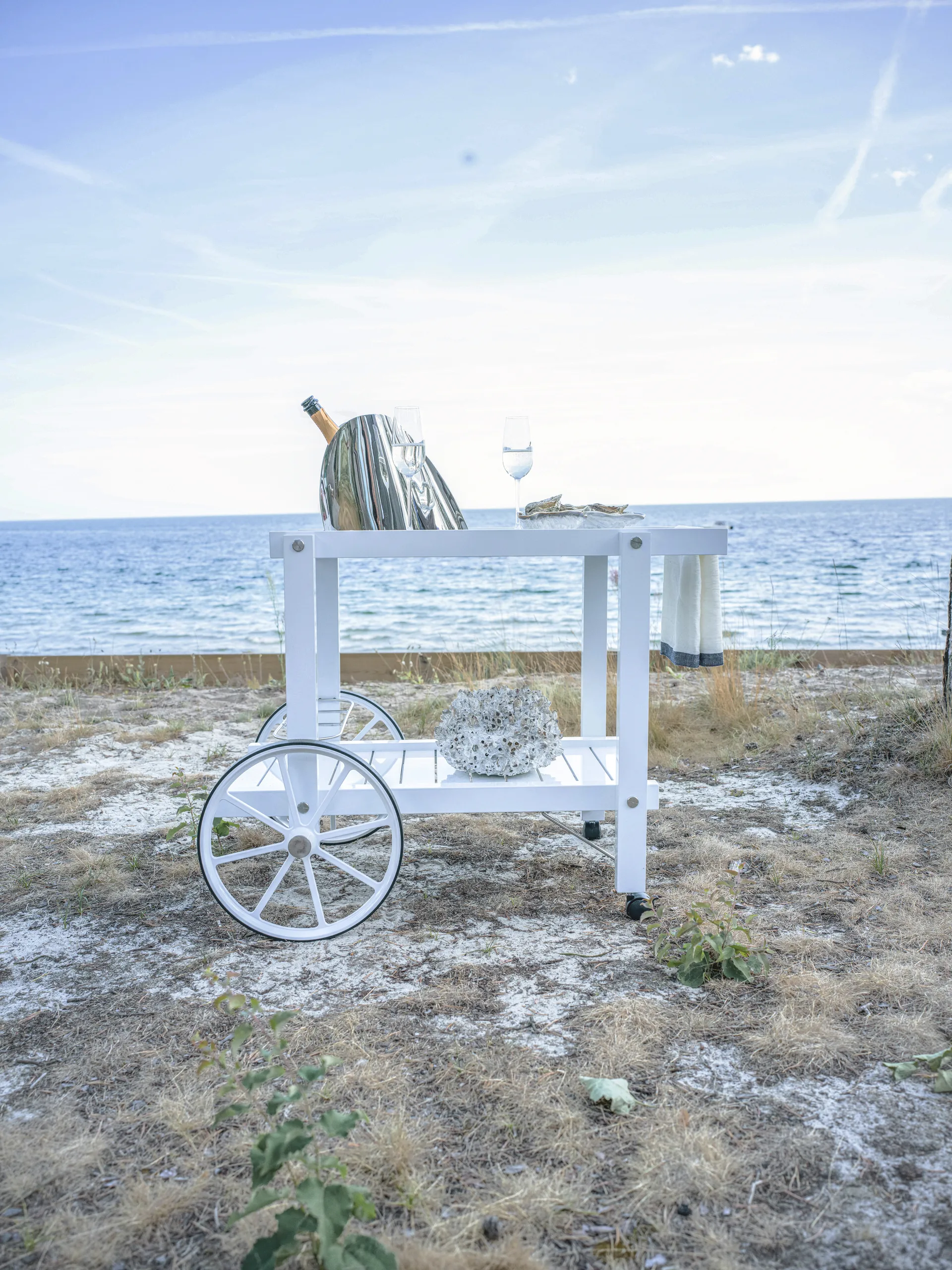 14 serveerwagen, Wit Fri Form