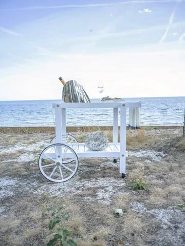 14 serveerwagen - Wit - Fri Form