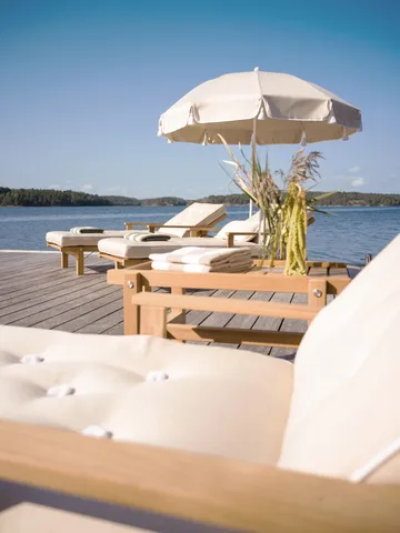 31 ligbed - Teak, 78x171 cm - Fri Form