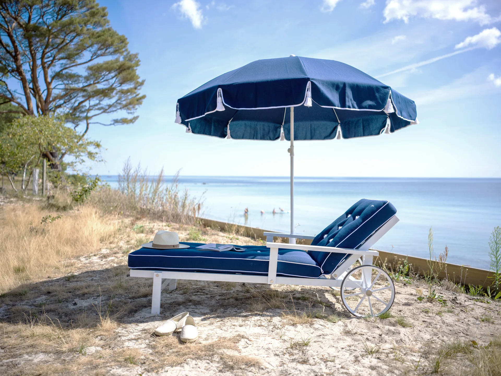 31 ligbed, Wit, 79x174 cm Fri Form