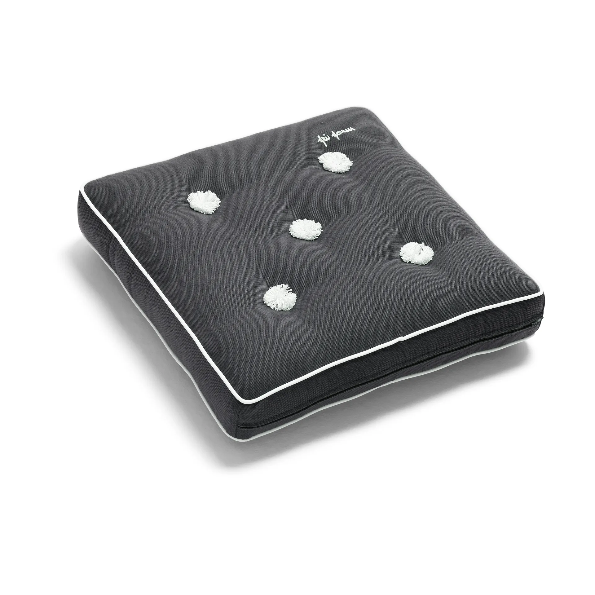 42 zitkussen, Grijs, 42x42 cm Fri Form