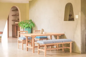 45 bank - Redwood, 135 cm - Fri Form