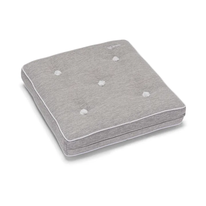 55 zitkussen - Crown grijs, 55x55 cm - Fri Form