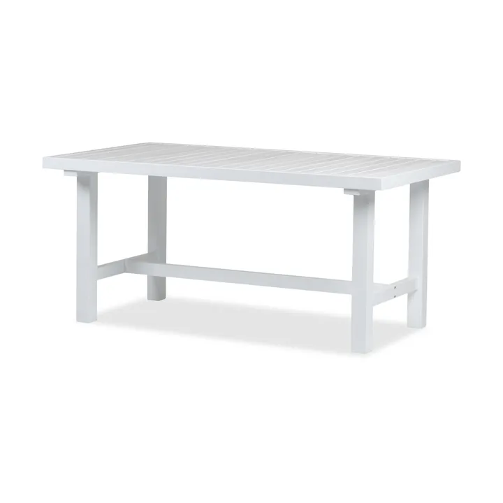 62 tafel - Wit, 142x80x72 cm - Fri Form