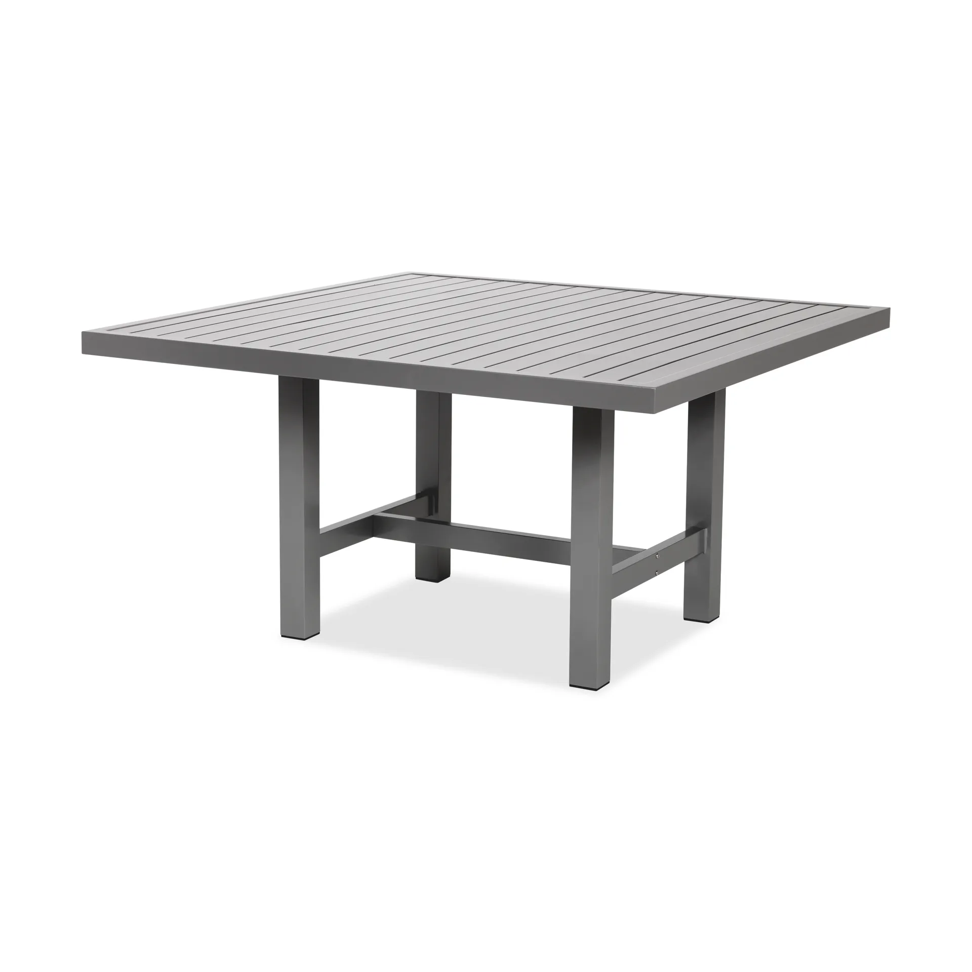 65 tafel, Grijs, 124x122x72 cm Fri Form