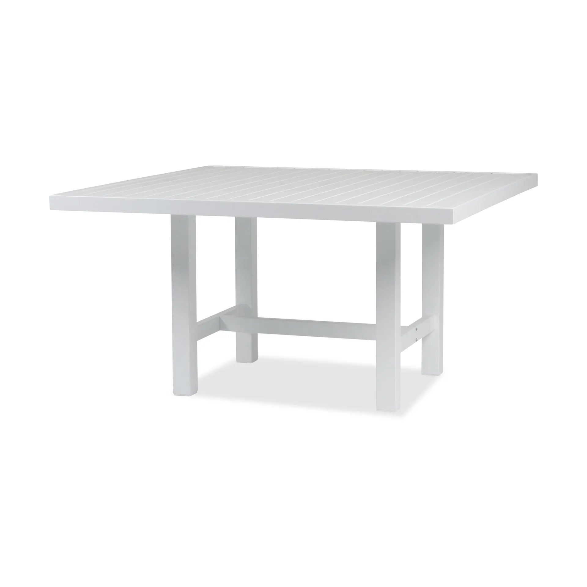 65 tafel, Wit, 124x133x66 cm Fri Form