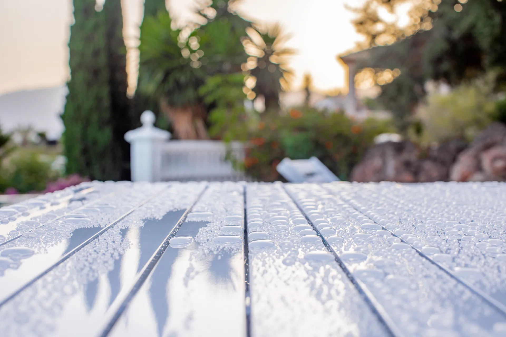 65 tafel, Wit, 124x133x66 cm Fri Form