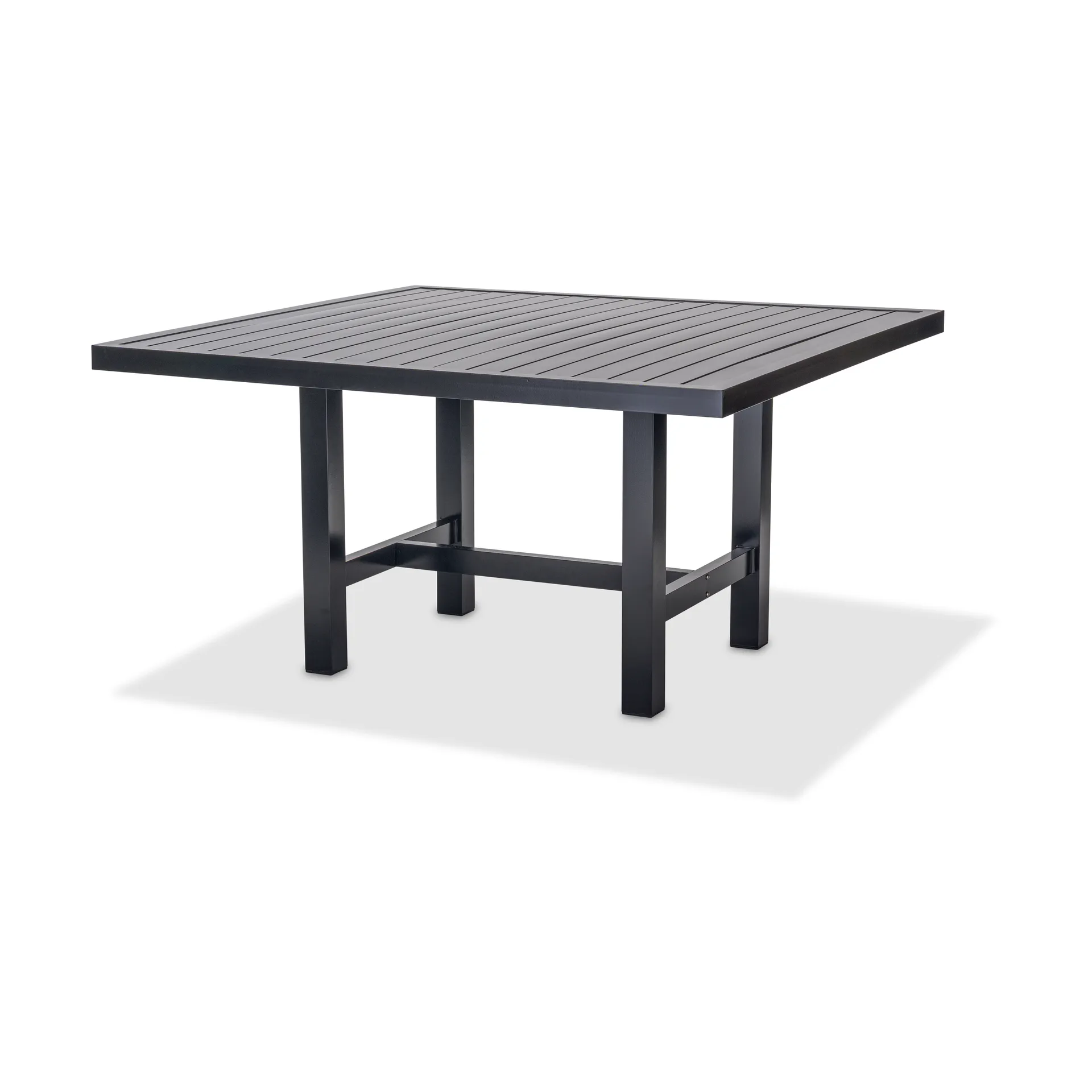 65 tafel, Zwart, 124x133x66 cm Fri Form