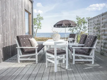 90 parasol - Grijs, Ø220 cm - Fri Form