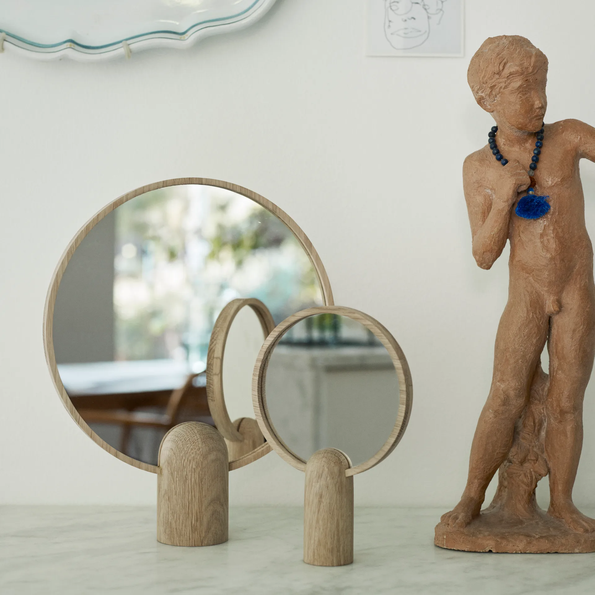 Aino spiegel, groot Fritz Hansen