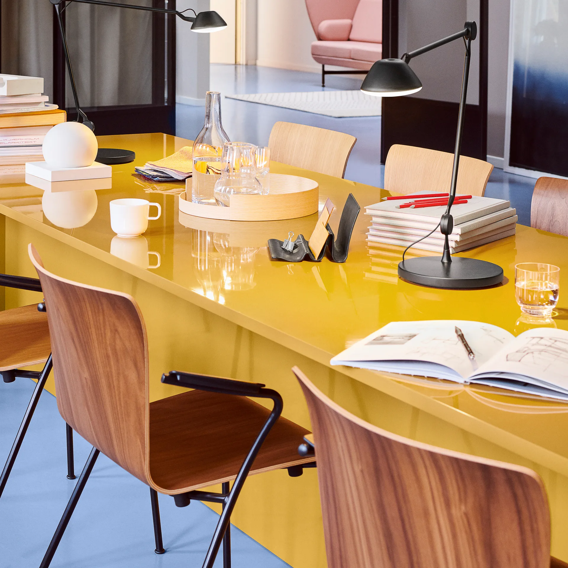 AQ01 tafellamp, Zwart Fritz Hansen