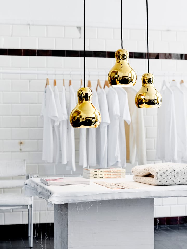 Calabash P1 hanglamp, Goud Fritz Hansen