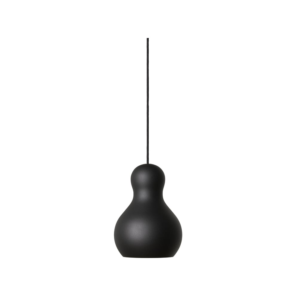 Fritz Hansen Calabash P1 hanglamp mat Black meteor