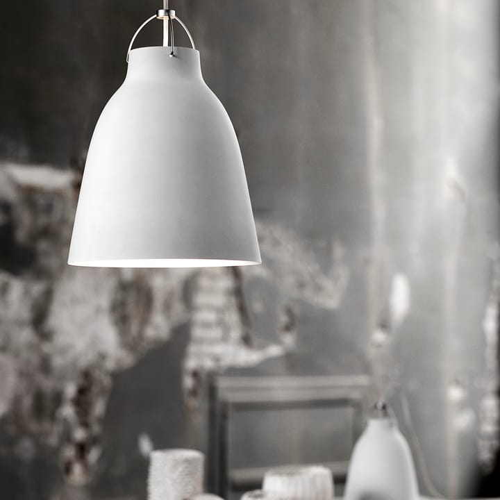 Caravaggio P2 hanglamp matteee, Wit Fritz Hansen