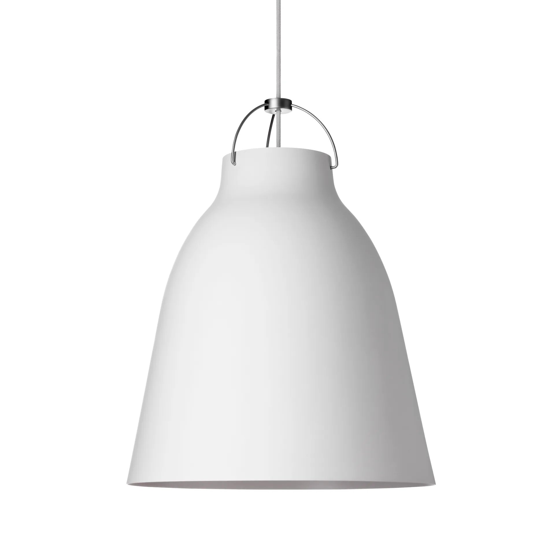 Caravaggio P3 hanglamp matteee, Wit Fritz Hansen