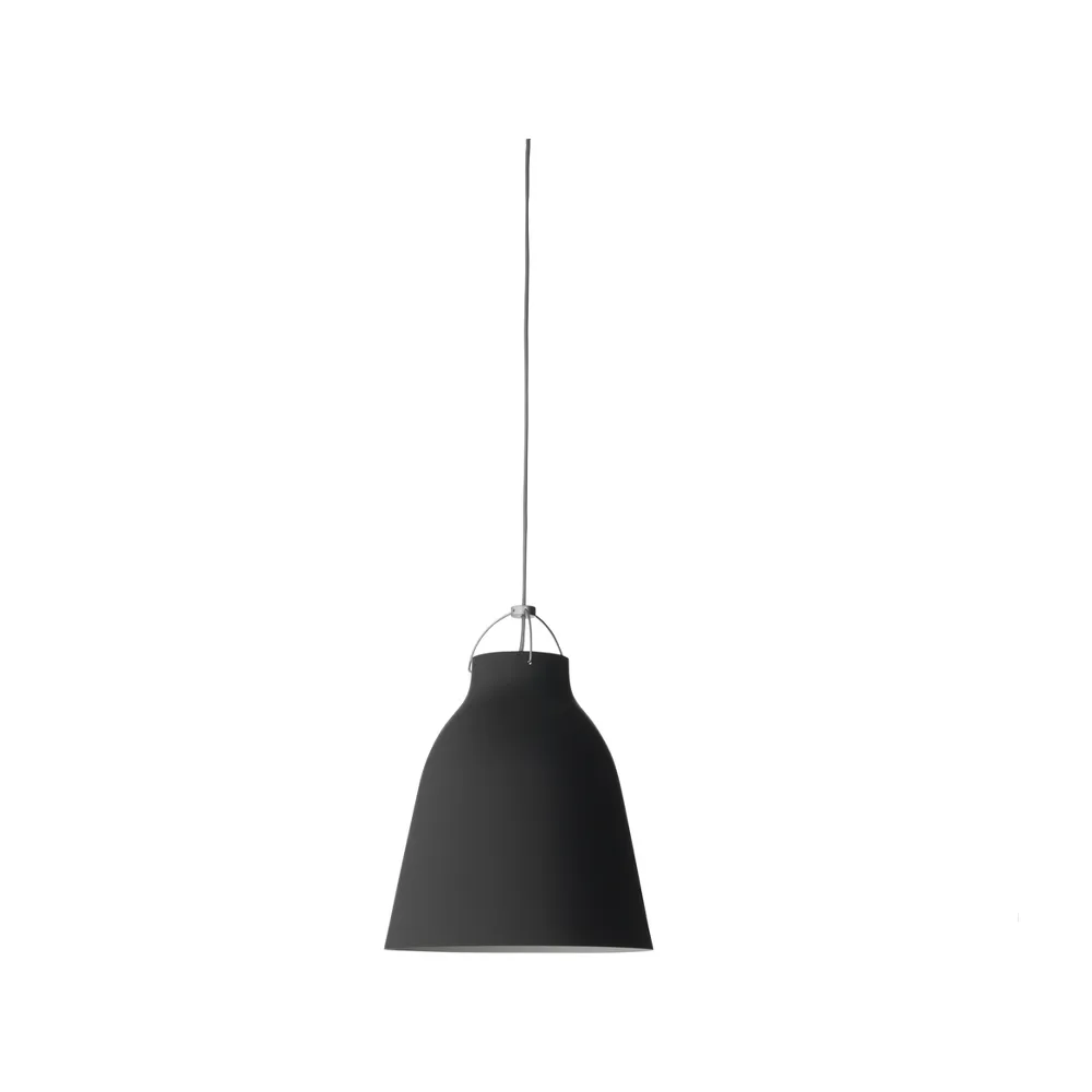 Caravaggio P3 hanglamp matteee, Zwart Fritz Hansen