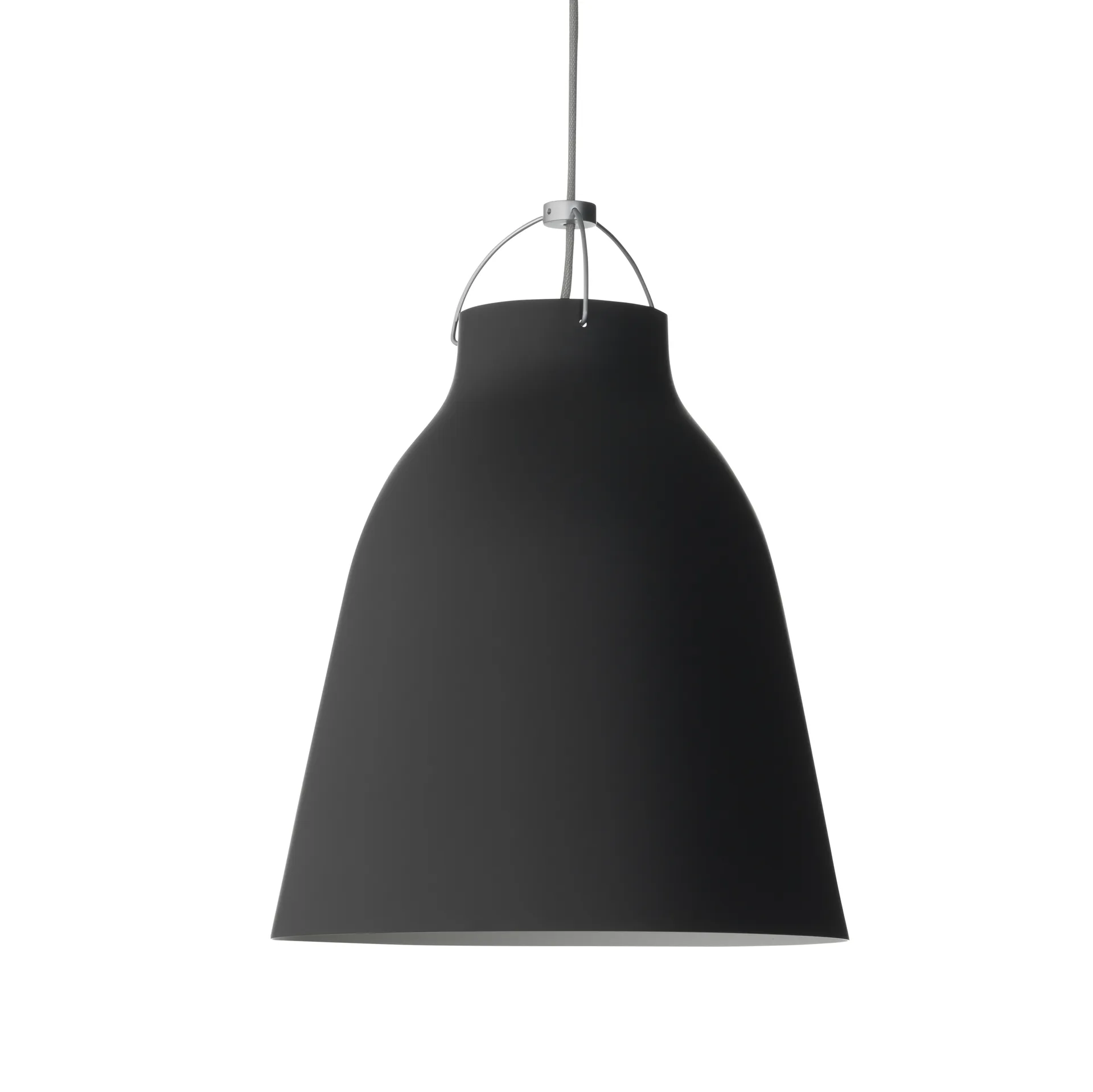 Caravaggio P3 hanglamp matteee, Zwart Fritz Hansen