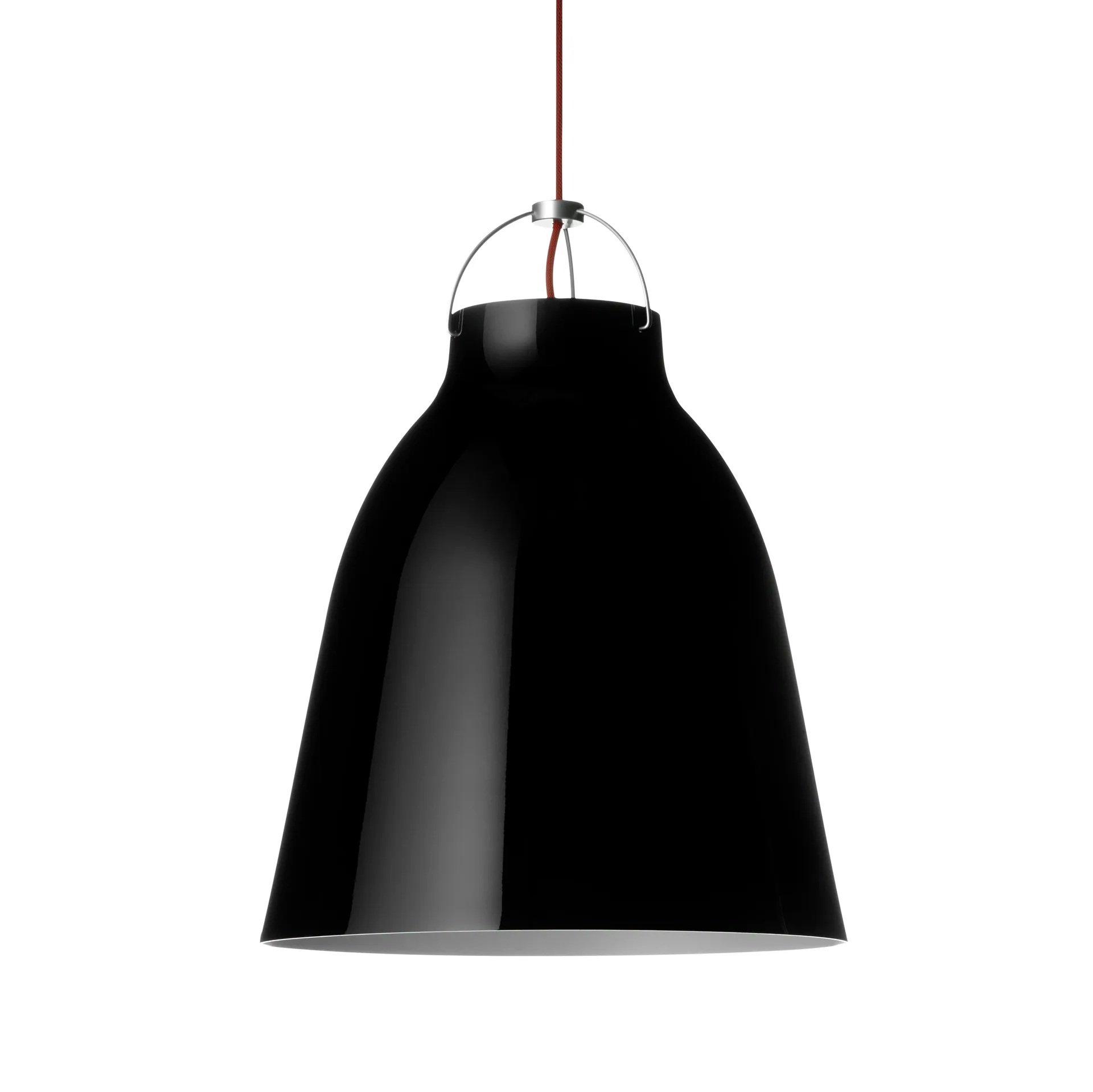 Caravaggio P3 hanglamp, Zwart Fritz Hansen