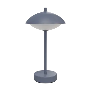 Clam draagbare tafellamp 31 cm - Dusk blue - Fritz Hansen