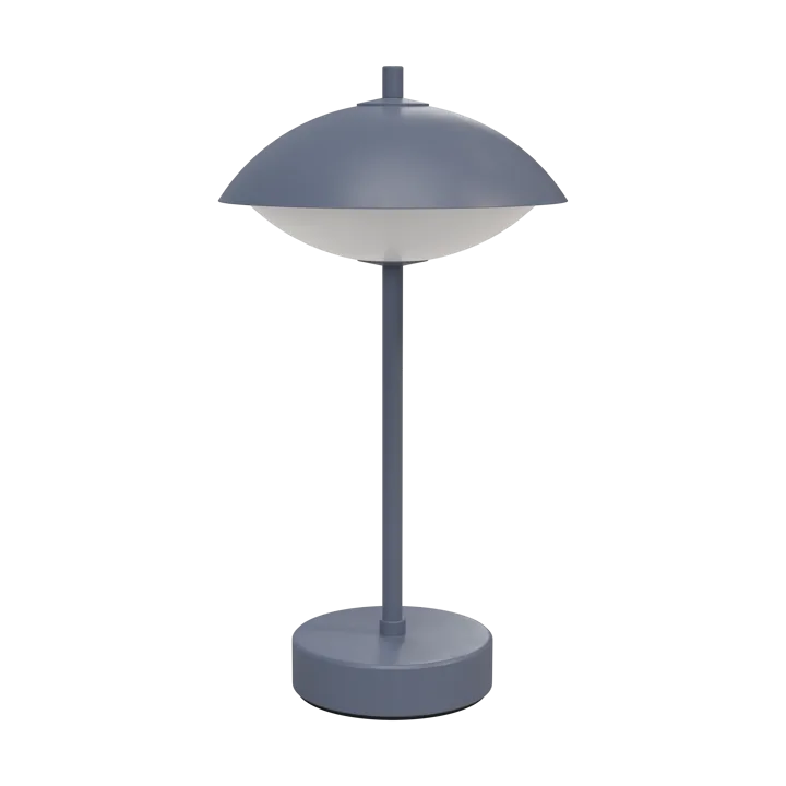 Clam draagbare tafellamp 31 cm - Dusk blue - Fritz Hansen