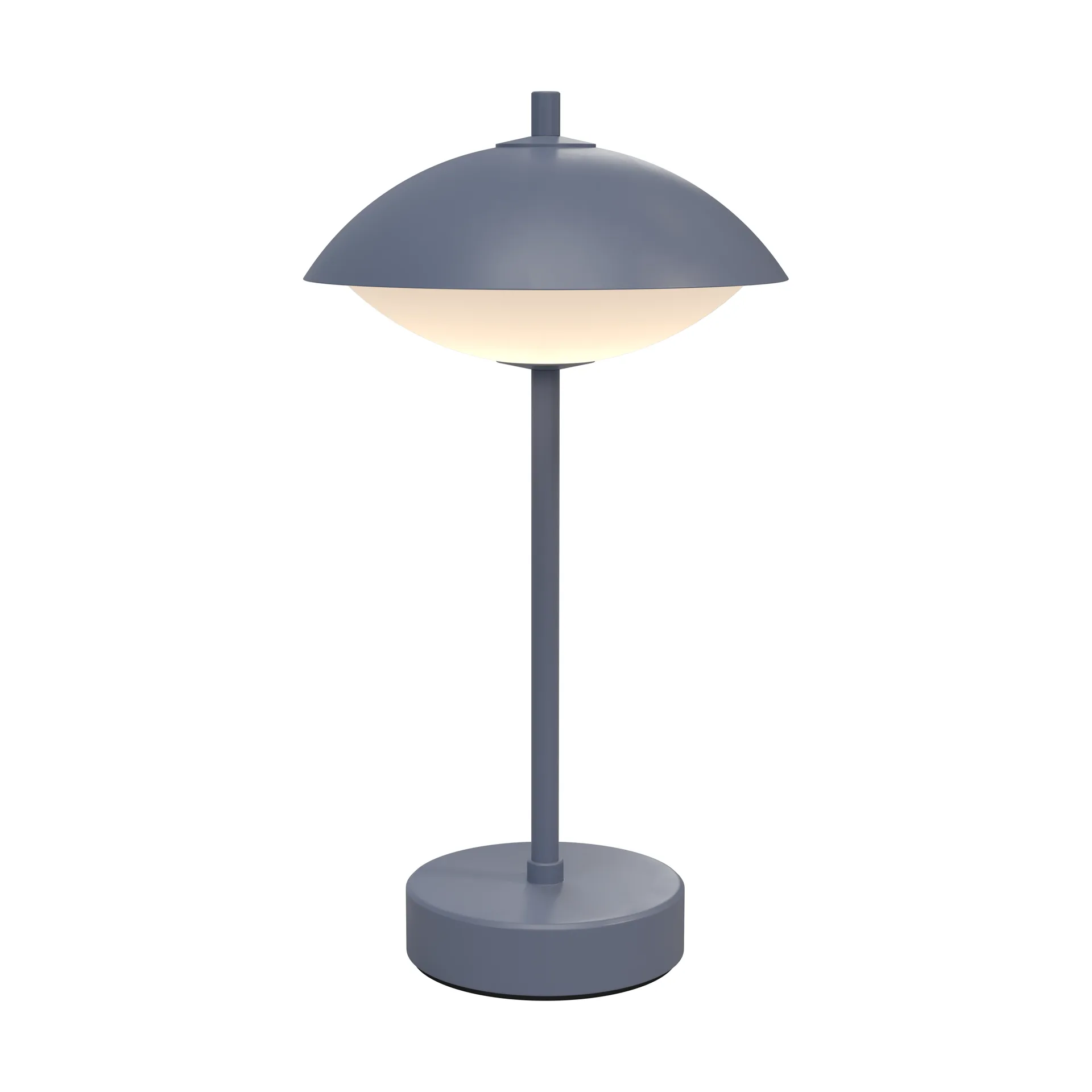 Clam draagbare tafellamp 31 cm, Dusk blue Fritz Hansen