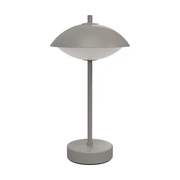 Clam draagbare tafellamp 31 cm - Nine grey - Fritz Hansen