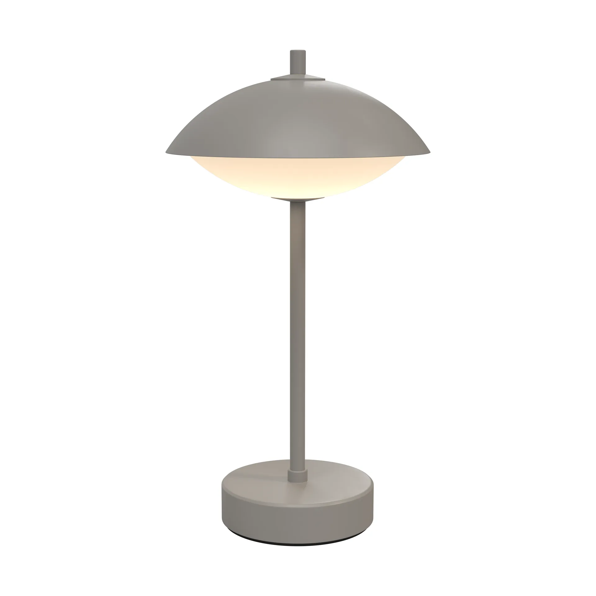 Clam draagbare tafellamp 31 cm, Nine grey Fritz Hansen