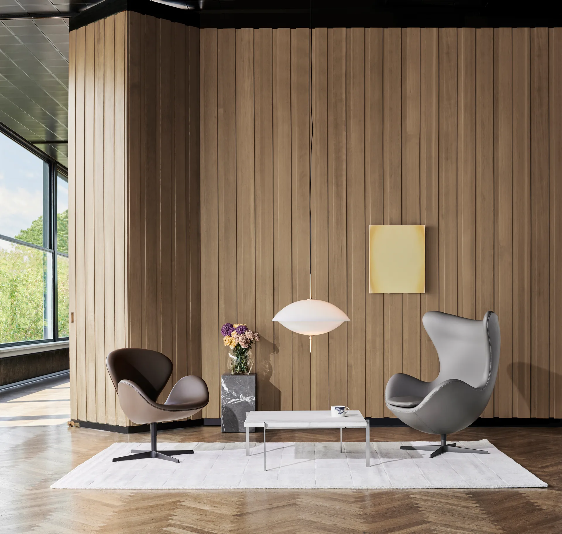 Clam hanglamp, Ø44 cm Fritz Hansen