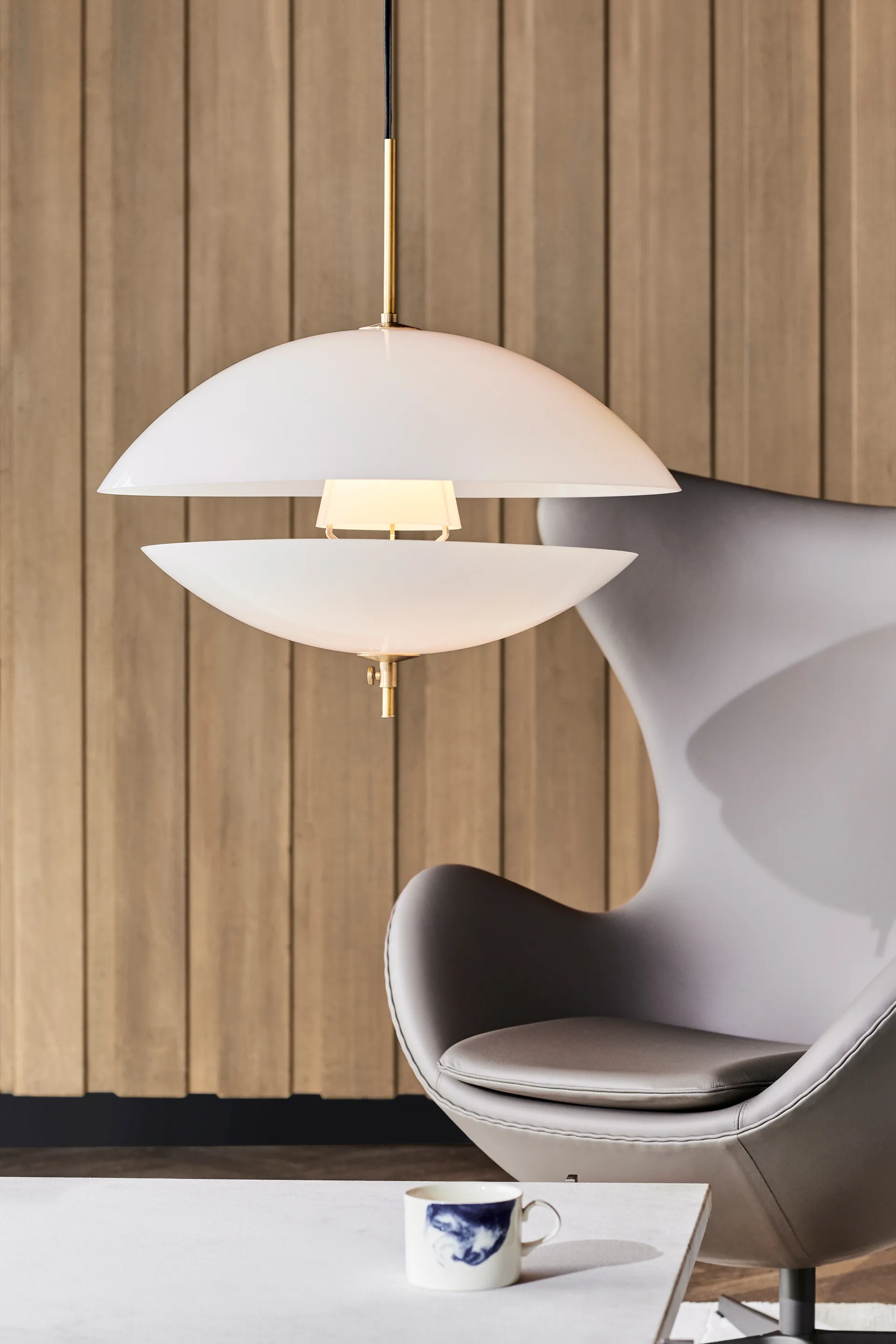 Clam hanglamp, Ø55 cm Fritz Hansen