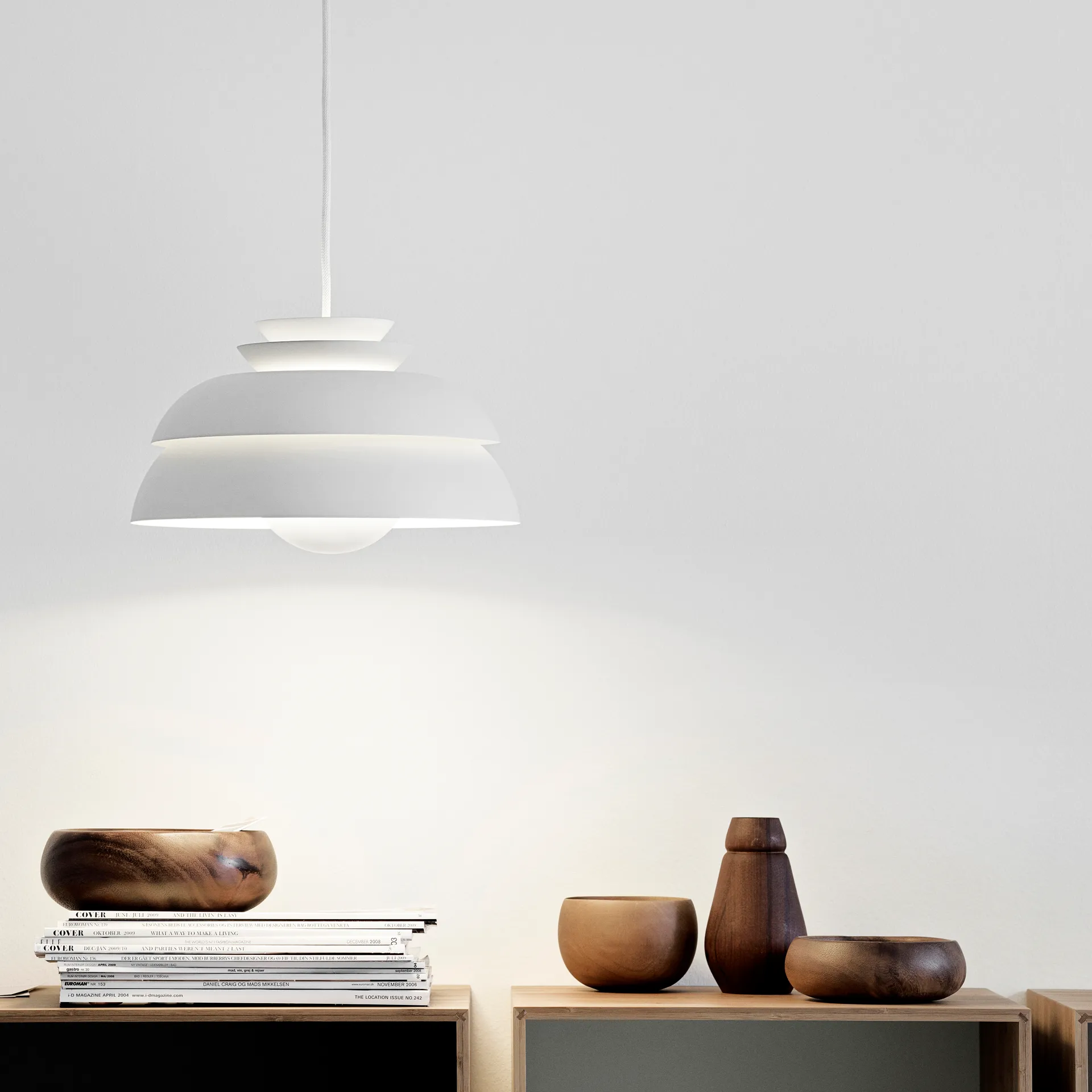 Concert hanglamp wit, P1 Fritz Hansen