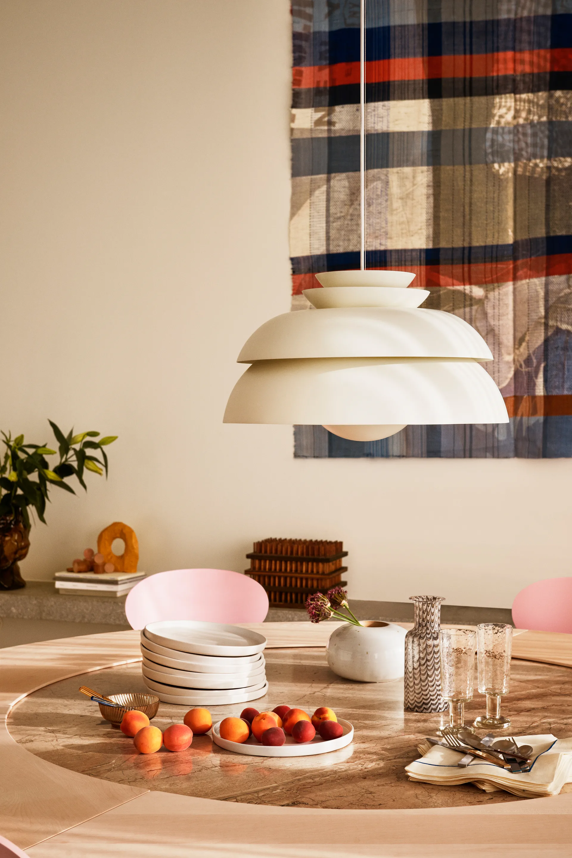 Concert hanglamp wit, P3 Fritz Hansen