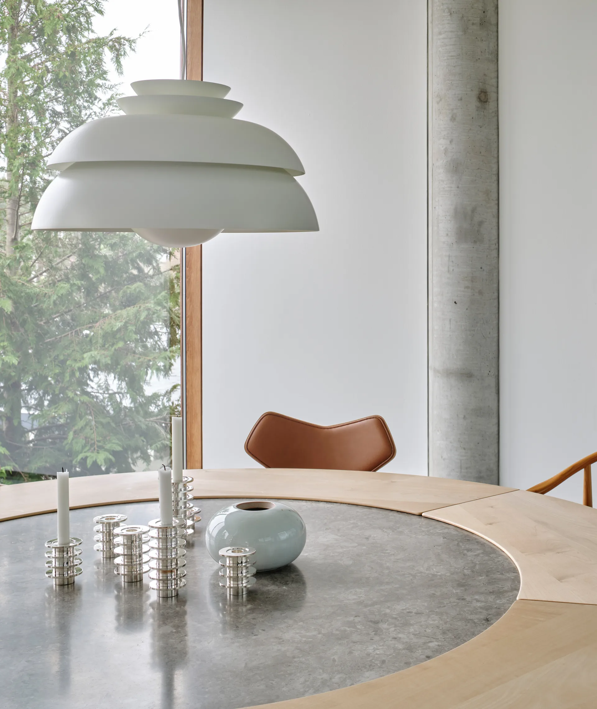 Concert hanglamp wit, P3 Fritz Hansen
