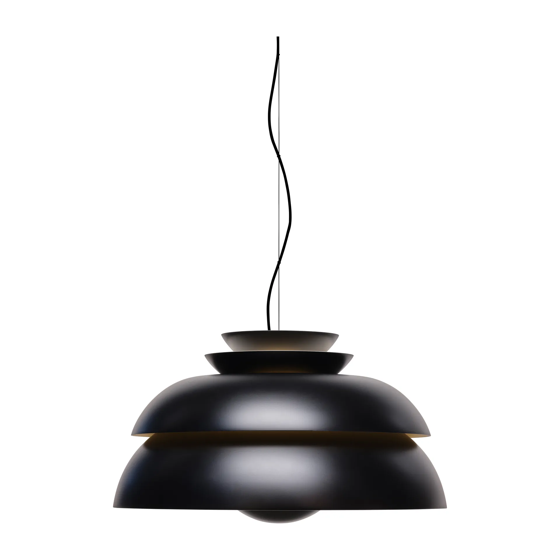 Concert hanglamp zwart, P3 Fritz Hansen