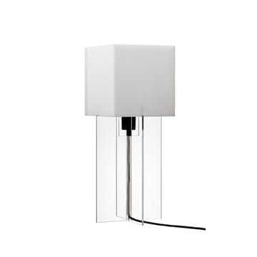 Cross-Plex T-500 tafellamp - Opaal-onderstel in acryl - Fritz Hansen