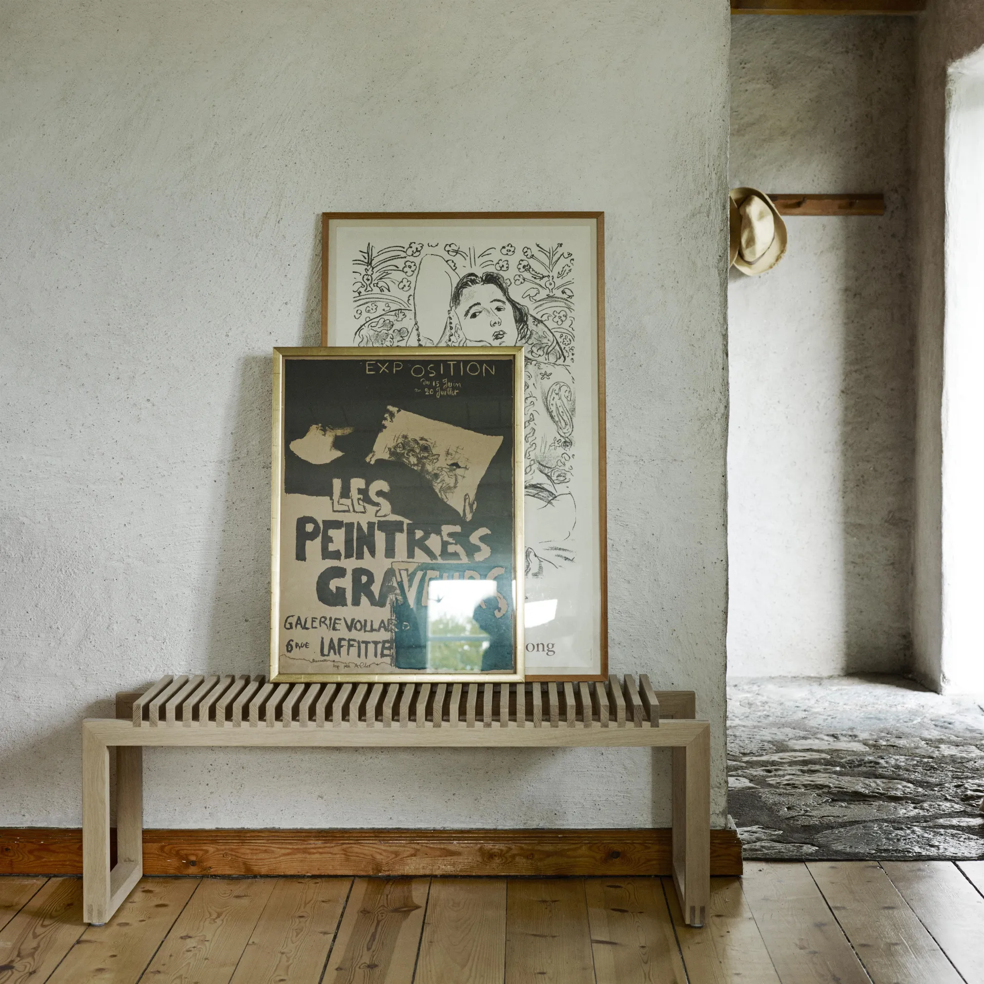 Cutter bank 121 cm, Eikenhout Fritz Hansen