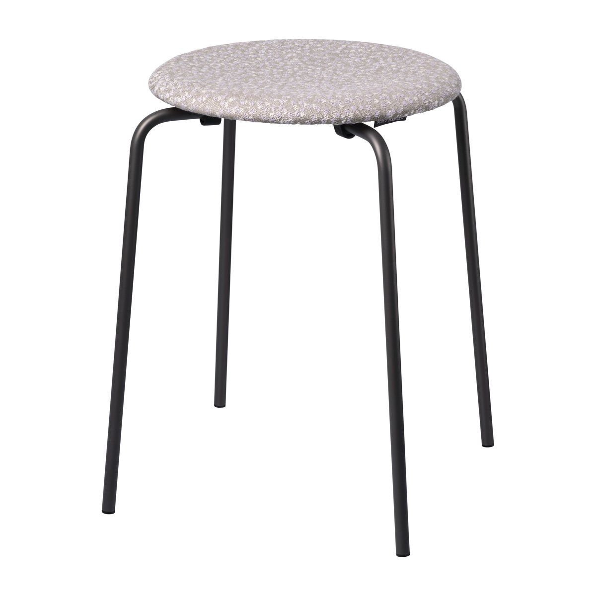 Fritz Hansen Dot kruk stof Grey-beige-white