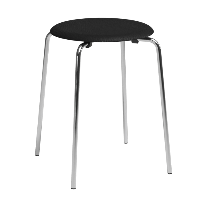 Dot kruk - Zwart essen-chroom - Fritz Hansen